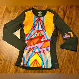 HOT CHILLYS Women's Micro-Elite Chamois Printed Crew